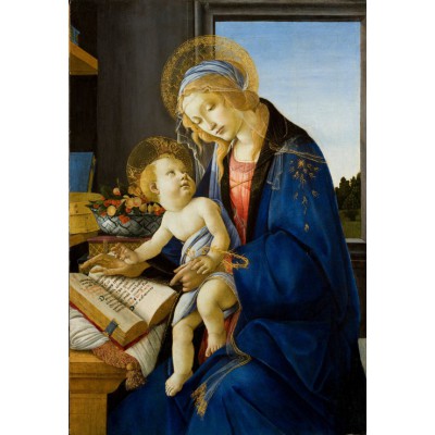 Madonna della Melagra 8870 Puzzle DToys 525 pièces-Botticelli 