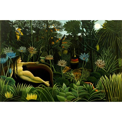 Puzzle Henri Rousseau: The Dream, 1910 Grafika-F-30900 12 pieces Jigsaw  Puzzles - Art - Jigsaw Puzzle