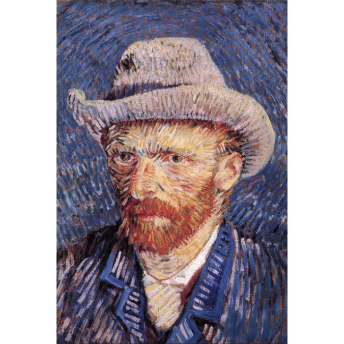 Puzzle Grafika-F-30835 Vincent Van Gogh : Autoportrait, 1887-1888