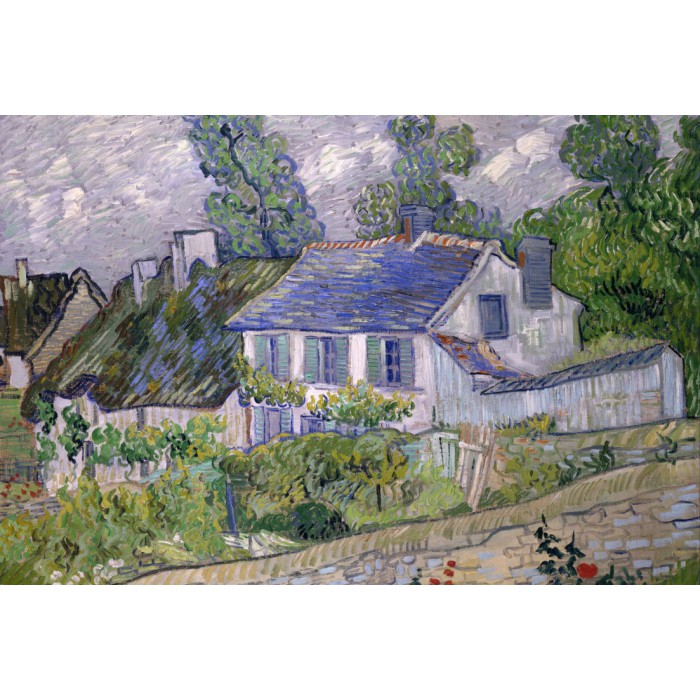 Puzzle Grafika-F-30849 Van Gogh Vincent : Maison à Auvers, 1890