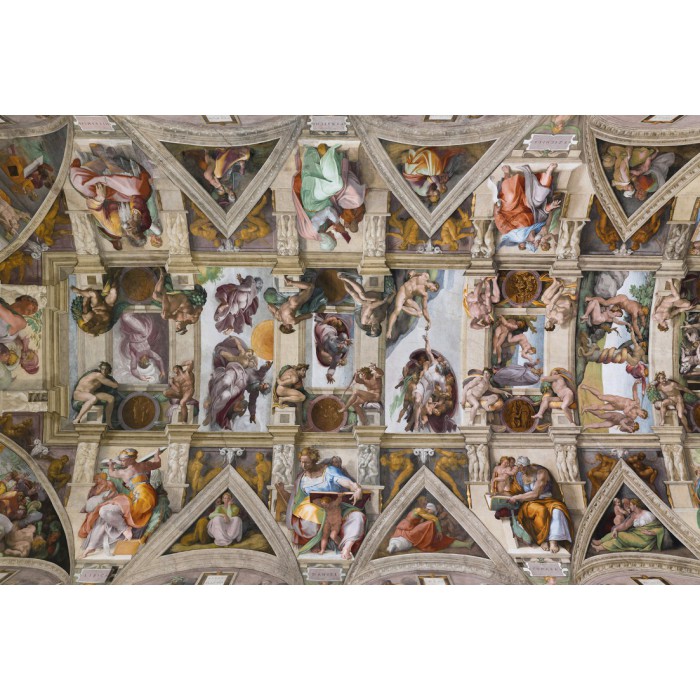 Puzzle Grafika-F-30853 Michelangelo: Sistine Chapel