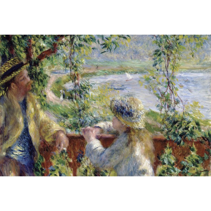 Puzzle Grafika-F-30890 Renoir Auguste: Near the Lake, 1879