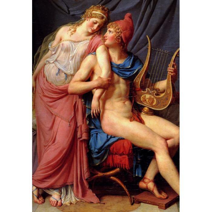 Puzzle Grafika-F-30920 Jacques-Louis David: L'amour d'Hélène et Paris (détail), 1788