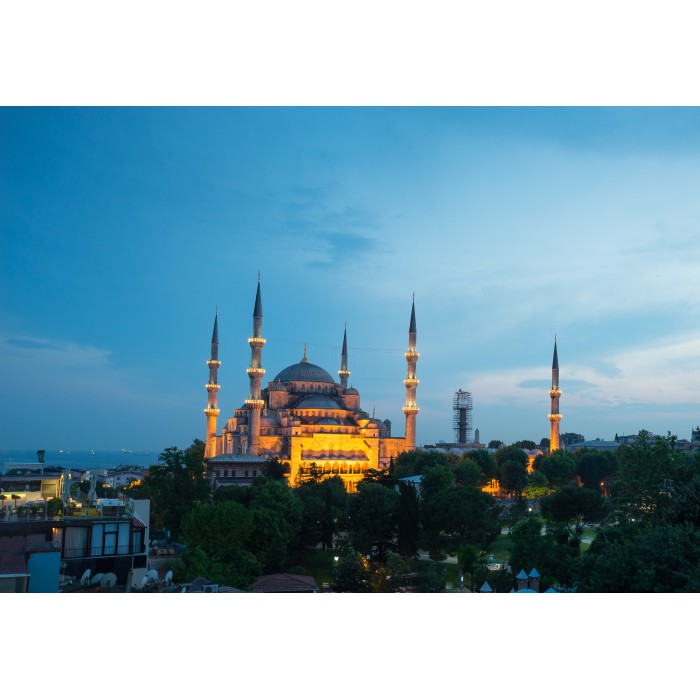 Puzzle Grafika-F-30928 Blue Mosque, Turkey