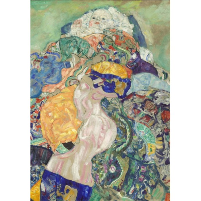 Puzzle Grafika-F-31052 Gustav Klimt: Baby, 1917/1918