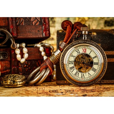 Puzzle  Grafika-F-31084 Vintage Travel