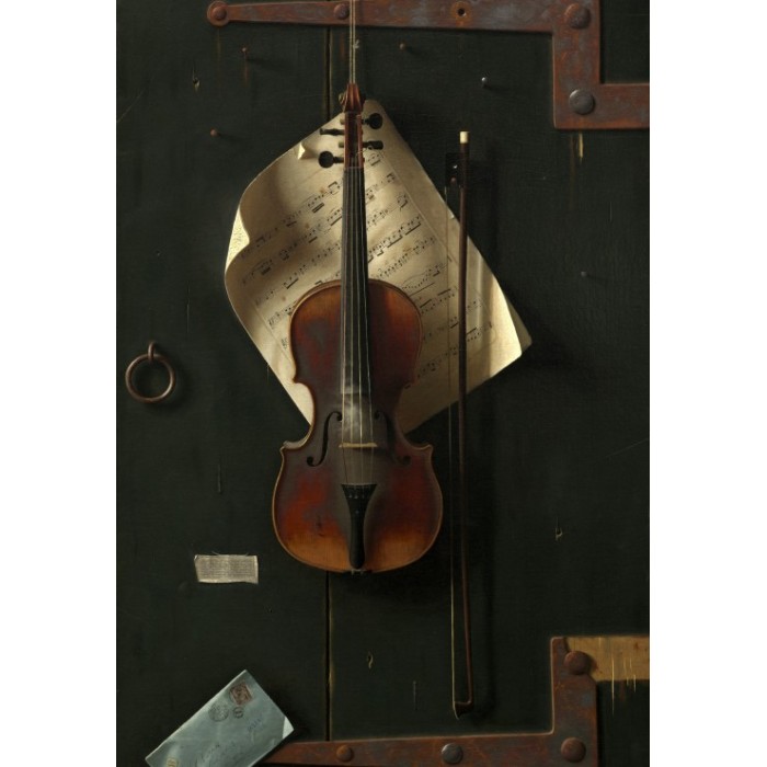 Puzzle Grafika-F-31156 William Michael Harnett: The Old Violin, 1886 
