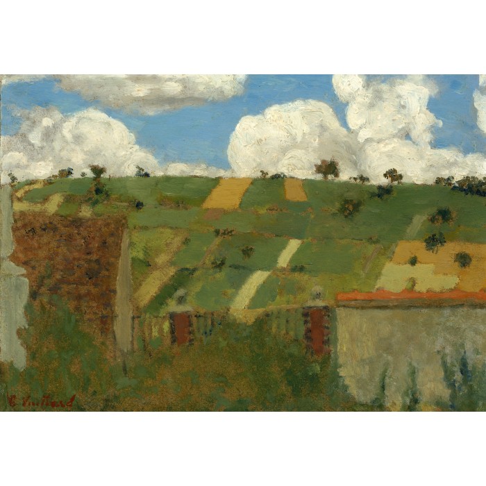 Puzzle Grafika-F-31171 Edouard Vuillard : Paysage d'Ile de France, 1894