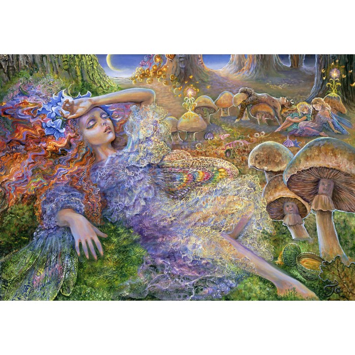 Puzzle Grafika-F-31346 Josephine Wall - After The Fairy Ball