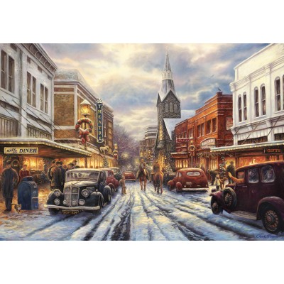 Puzzle  Grafika-F-31526 Chuck Pinson - The Warmth of Small Town Living