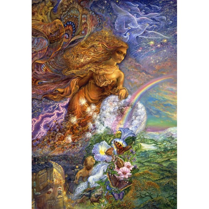 Puzzle Grafika-F-31607 Josephine Wall - Wind of Change