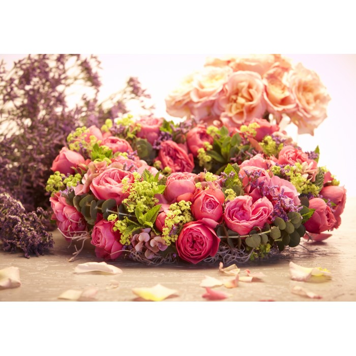 Puzzle Grafika-F-31642 Bouquet Vintage
