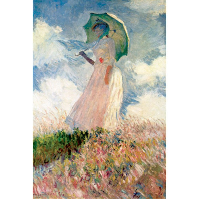 Puzzle Grafika-F-31735 Claude Monet: La Femme à l'Ombrelle, 1875