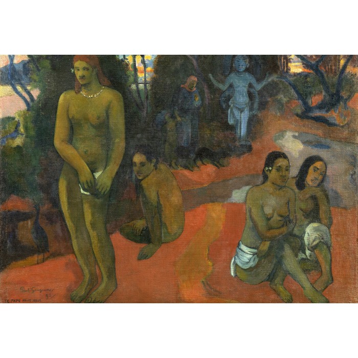 Puzzle Grafika-F-31773 Paul Gauguin: Te Pape Nave Nave (Delectable Waters), 1898