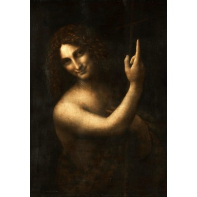 Puzzle  Grafika-F-31924 Leonard de Vinci : Saint Jean-Baptiste, 1513