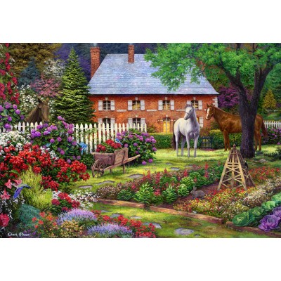 Puzzle  Grafika-F-31960 Chuck Pinson - The Sweet Garden