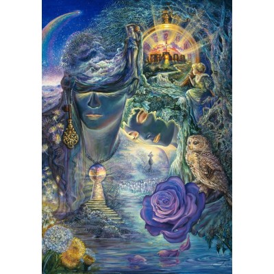 Puzzle  Grafika-F-32108 Josephine Wall - Key to Eternity