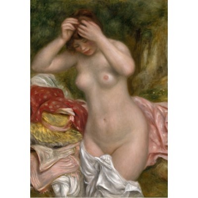 Puzzle  Grafika-F-32154 Auguste Renoir : Baigneuse Arrangeant Ses Cheveux, 1893