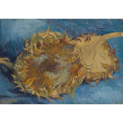 Puzzle  Grafika-Kids-00429 Van Gogh: Sunflowers, 1887