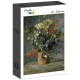 Grafika - Auguste Renoir : Flowers in a Vase, 1866