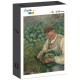 Grafika - Camille Pissarro: The Gardener - Old Peasant with Cabbage