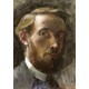 Grafika - Edouard Vuillard : Autoportrait à l'Age de 21 ans, 1889