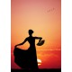 Grafika - Flamenco at Sunset