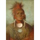 Grafika - George Catlin: See-non-ty-a, an Iowa Medicine Man, 1844-1845