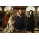 Grafika - Jan van Eyck - Virgin and Child, with Saints and Donor, 1441