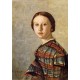 Grafika - Jean-Baptiste-Camille Corot : Portrait de Jeune Fille, 1859