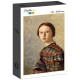 Grafika - Jean-Baptiste-Camille Corot : Portrait de Jeune Fille, 1859