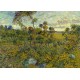 Grafika - Magnetic Pieces - Van Gogh: Sunset at Montmajour, 1888
