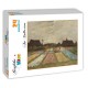 Grafika - Magnetic Pieces - Vincent Van Gogh - Flower Beds in Holland, 1883