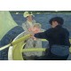 Grafika - Mary Cassatt : The Boating Party, 1893/1894