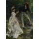 Grafika - Pierre-Auguste Renoir: La Promenade, 1870