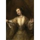 Grafika - Rembrandt : Lucretia, 1664