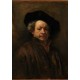 Grafika - Rembrandt - Self-Portrait, 1660
