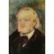 Grafika - Renoir Auguste: Richard Wagner, 1882