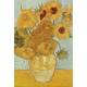 Grafika - Vincent van Gogh: Vase with 12 sunflowers, 1888