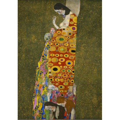 grafika-Puzzle - 1000 pieces - Gustav Klimt: Hope II, 1907-1908