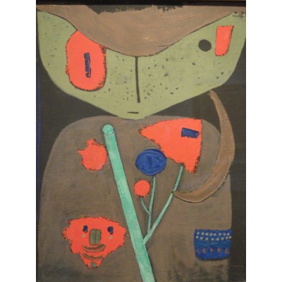 grafika-Puzzle - 2000 pieces - Paul Klee : Figure of the Oriental Theater, 1934