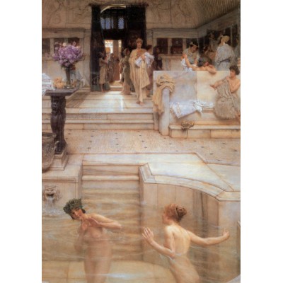 grafika-Puzzle - 1000 pieces - Sir Lawrence Alma-Tadema: A Favourite Custom, 1909