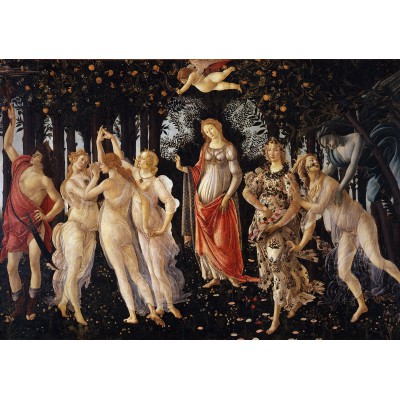 grafika-Puzzle - 1000 pieces - Botticelli Sandro : La Primavera, 1478-1482