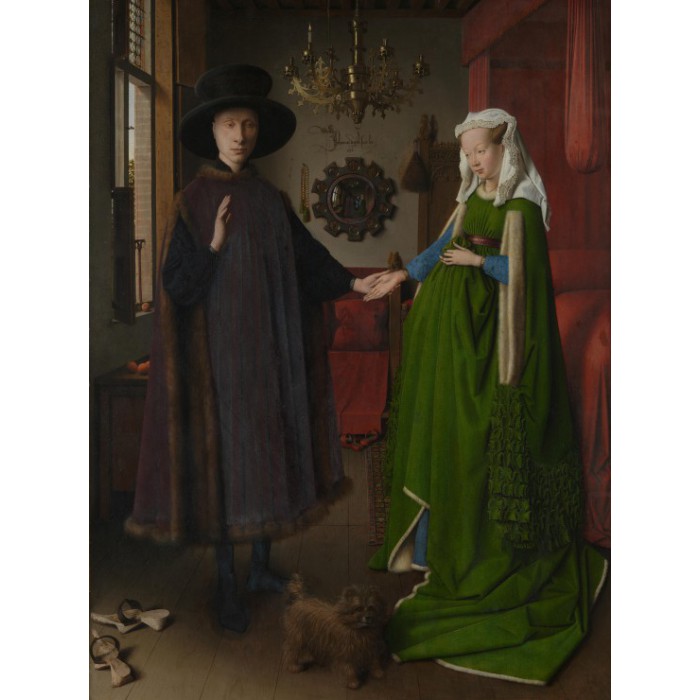 Puzzle Grafika-00348 Jan Van Eyck : Les époux Arnolfini, 1434