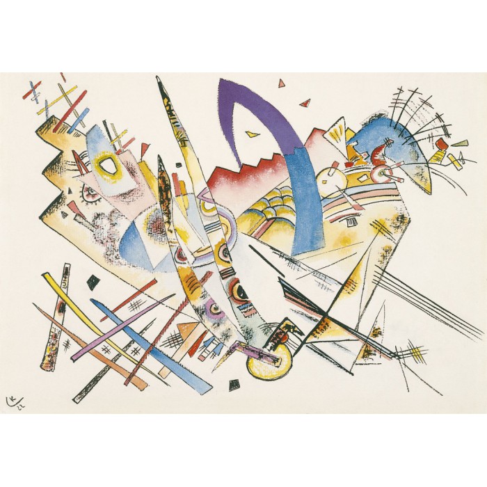 Puzzle Grafika-00635 Wassily Kandinsky : Untitled, 1922