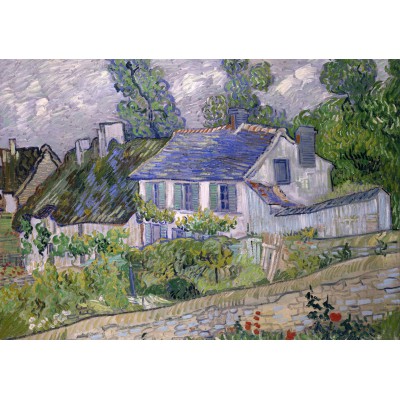 grafika-Puzzle - 1000 pieces - Van Gogh Vincent: Maison à Auvers, 1890