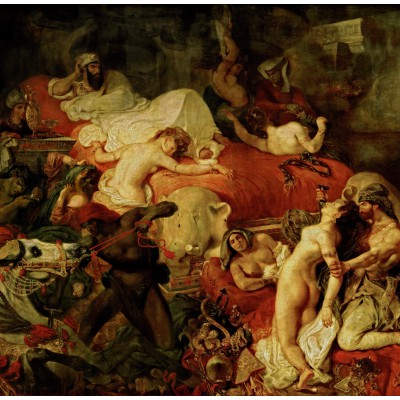 grafika-Puzzle - 1500 pieces - Eugène Delacroix, 1827