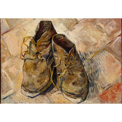 grafika-Puzzle - 1000 pieces - Van Gogh: Shoes, 1888
