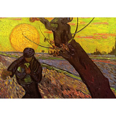 grafika-Puzzle - 1000 pieces - Van Gogh : The Sower, 1888
