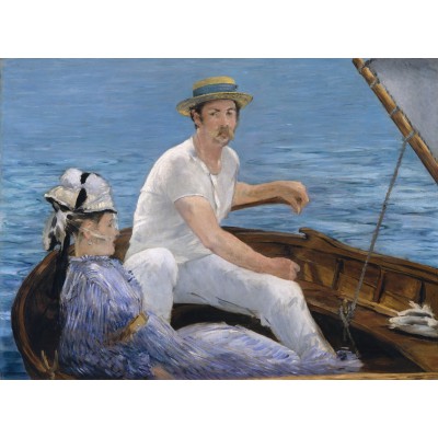 grafika-Puzzle - 2000 pieces - Edouard Manet - Boating, 1874